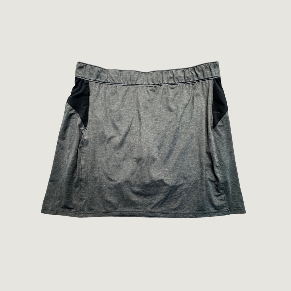 Columbia Skort Gray Womens XL Activewear Hiking Tennis Golf Skirt‎ Zipper Pocket